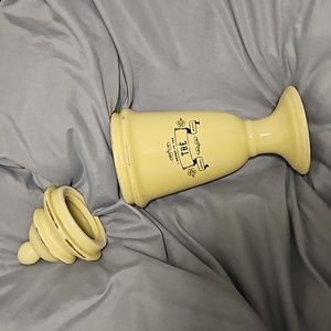 Yellow Vase/Container